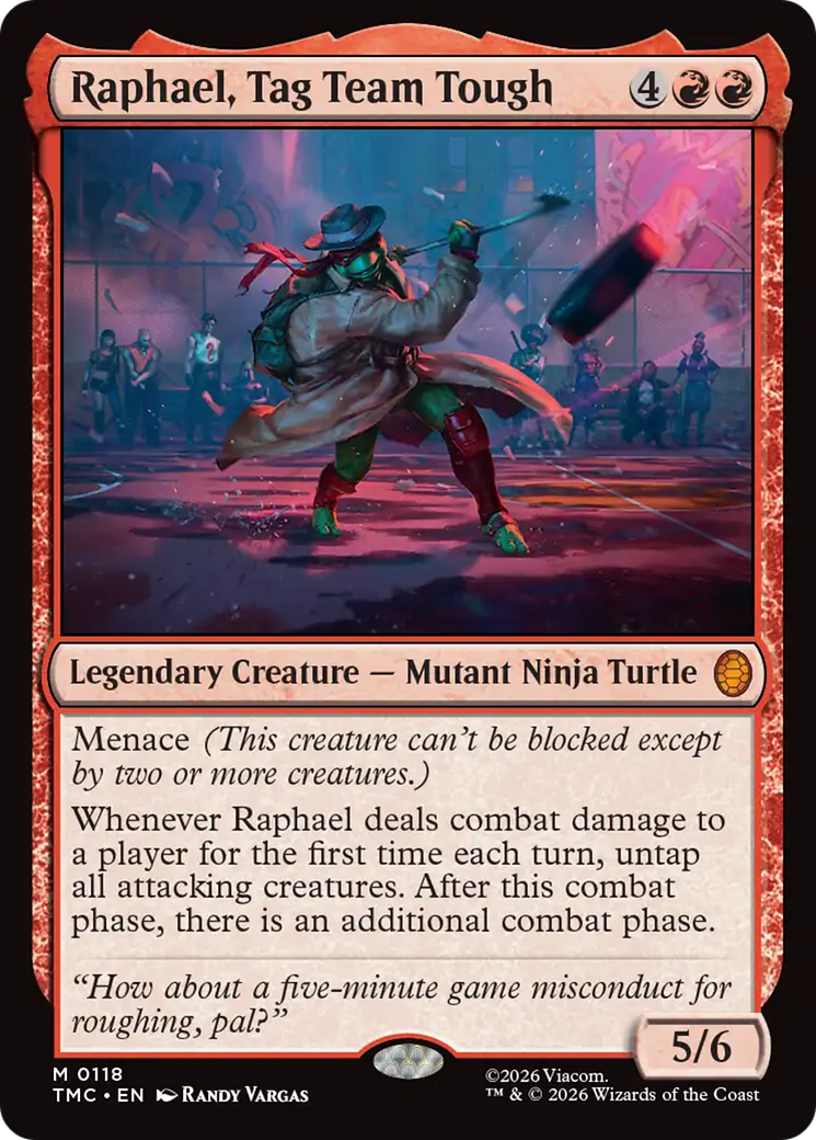 Raphael, Tag Team Tough [Teenage Mutant Ninja Turtles Commander] | Pegasus Games WI