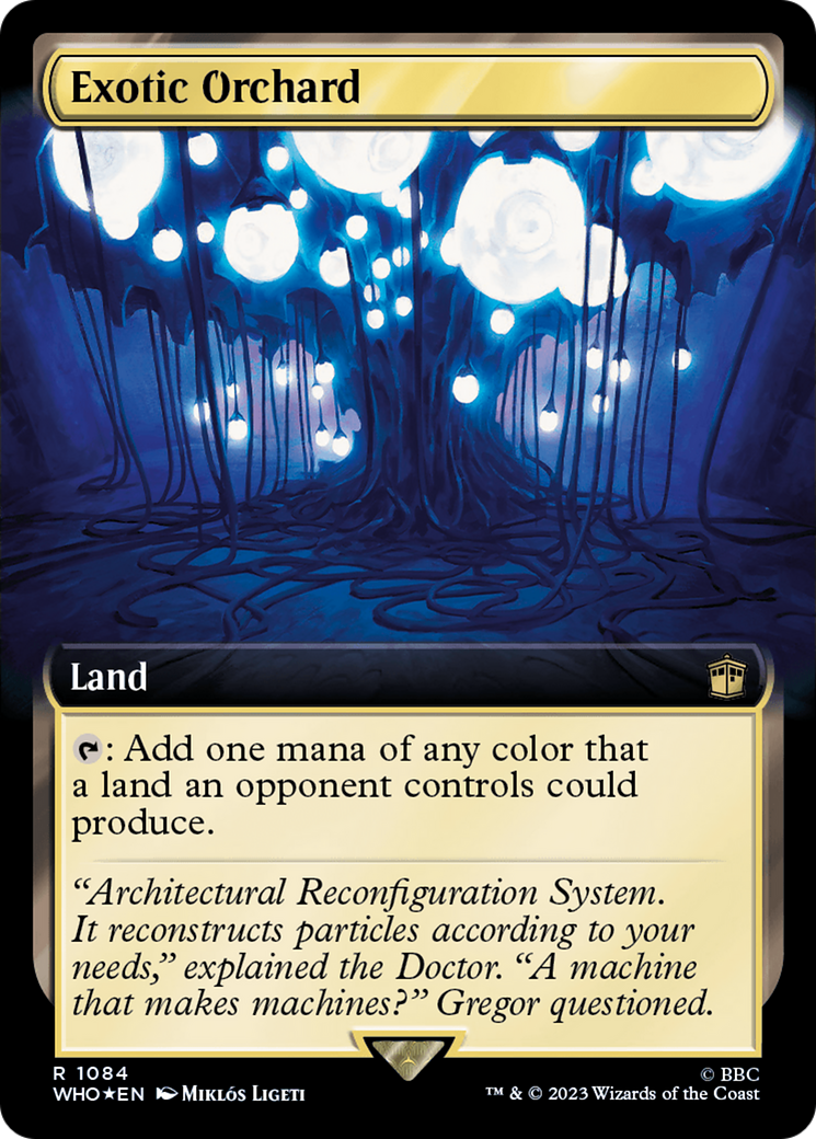 Exotic Orchard (Extended Art) (Surge Foil) [Doctor Who] | Pegasus Games WI