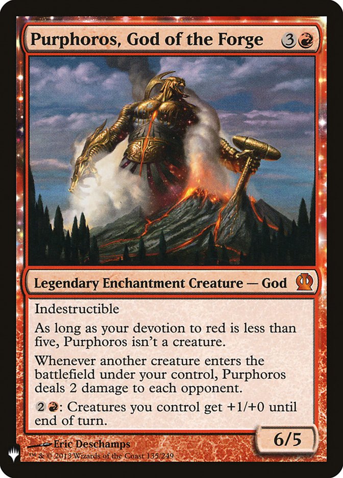 Purphoros, God of the Forge [Mystery Booster] | Pegasus Games WI