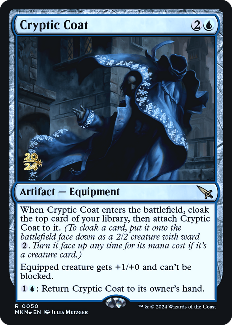 Cryptic Coat [Murders at Karlov Manor Prerelease Promos] | Pegasus Games WI