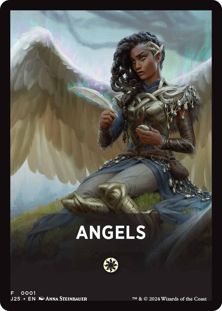 Angels Theme Card [Foundations Jumpstart Front Cards] | Pegasus Games WI