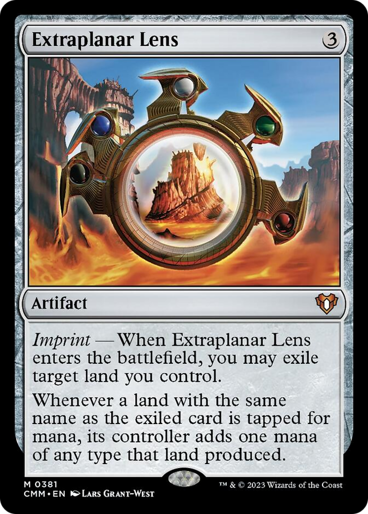 Extraplanar Lens [Commander Masters] | Pegasus Games WI