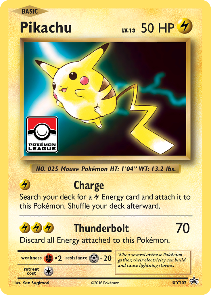 Pikachu (XY202) [XY: Black Star Promos] | Pegasus Games WI