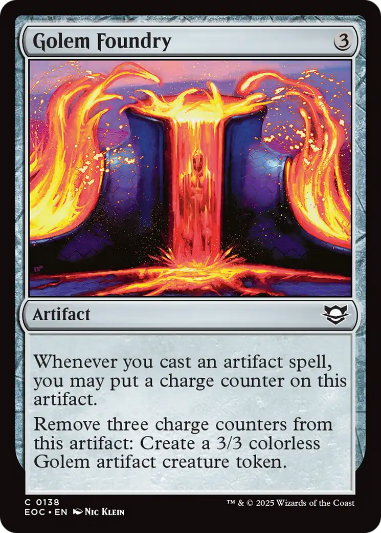 Golem Foundry [Edge of Eternities Commander] | Pegasus Games WI
