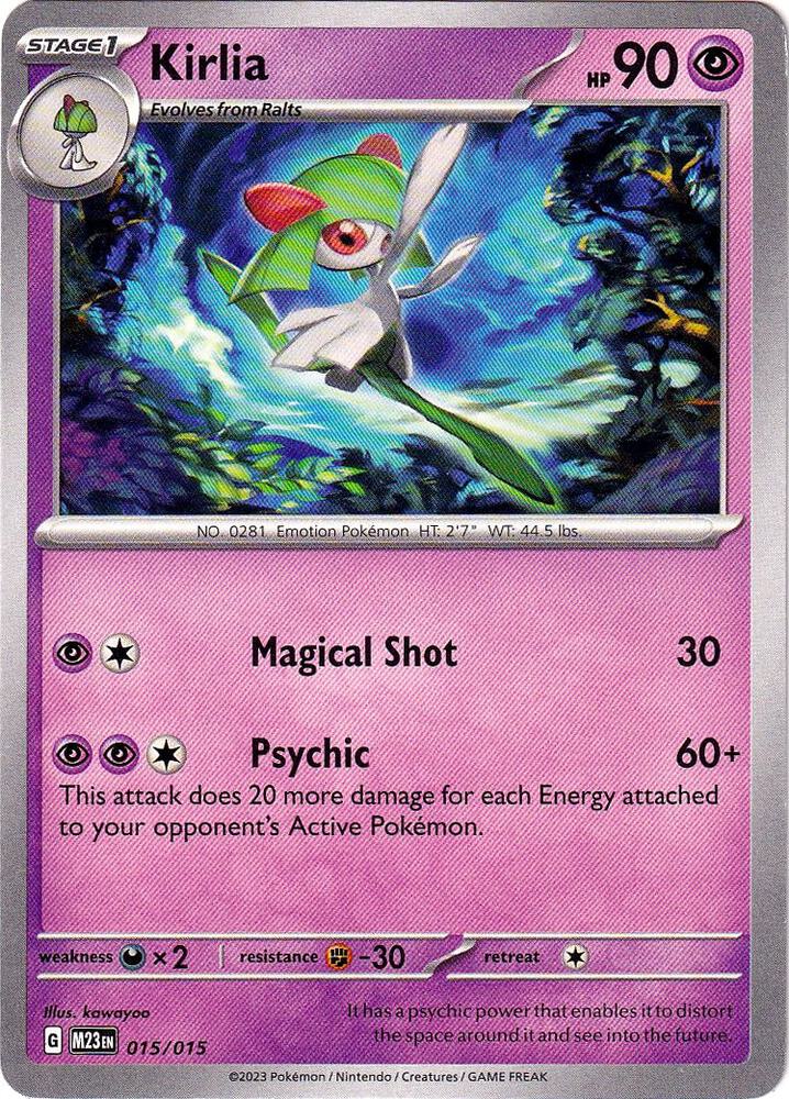 Kirlia (015/015) [McDonald's Promos: 2023 Collection] | Pegasus Games WI