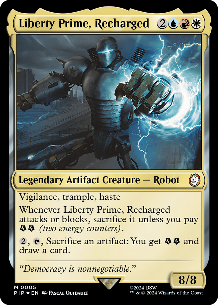 Liberty Prime, Recharged [Fallout] | Pegasus Games WI
