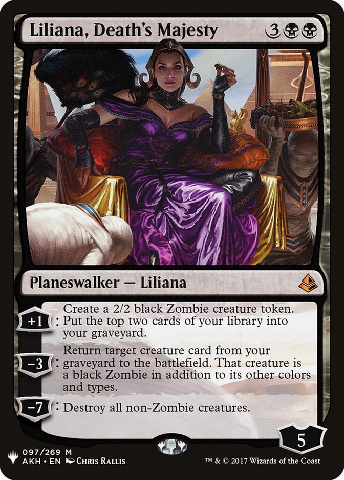 Liliana, Death's Majesty [The List] | Pegasus Games WI