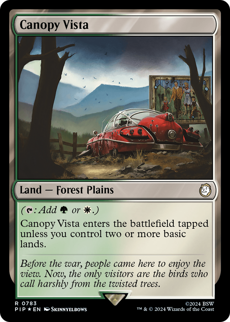 Canopy Vista (Surge Foil) [Fallout] | Pegasus Games WI