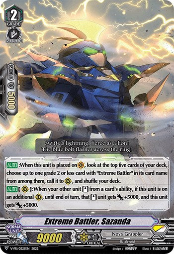 Extreme Battler, Sazanda (V-PR/0225EN) [V Promo Cards] | Pegasus Games WI