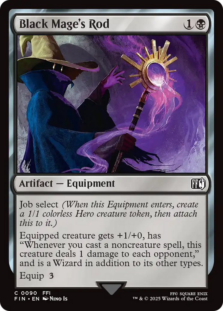 Black Mage's Rod [FINAL FANTASY] | Pegasus Games WI