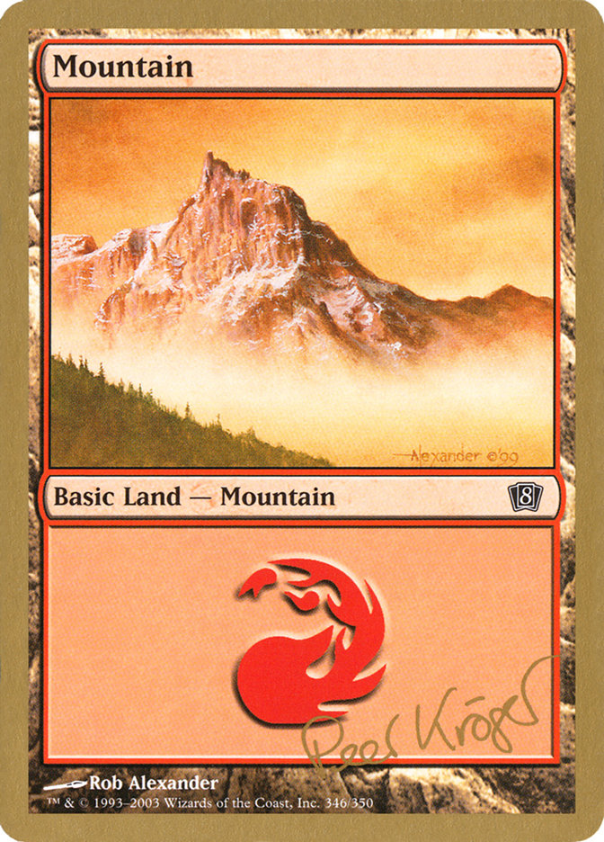 Mountain (pk346) (Peer Kroger) [World Championship Decks 2003] | Pegasus Games WI