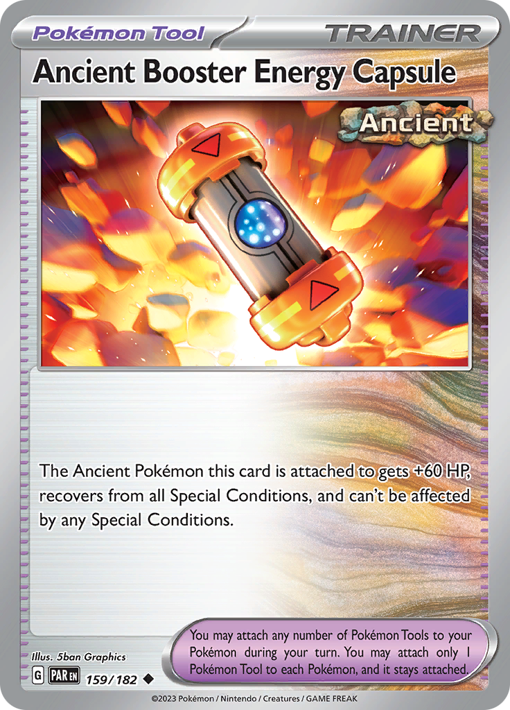 Ancient Booster Energy Capsule (159/182) [Scarlet & Violet: Paradox Rift] | Pegasus Games WI