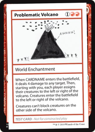 Problematic Volcano (2021 Edition) [Mystery Booster Playtest Cards] | Pegasus Games WI