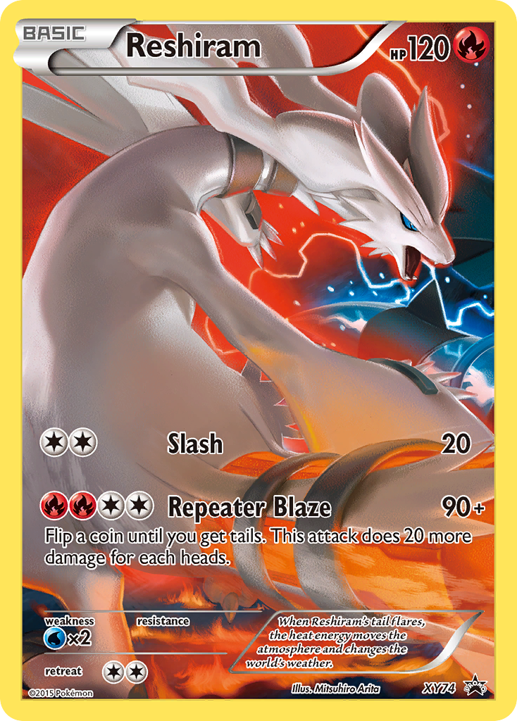 Reshiram (XY74) [XY: Black Star Promos] | Pegasus Games WI