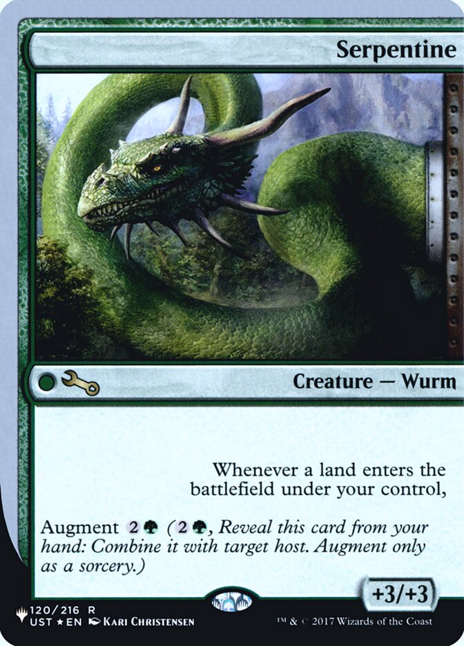 Serpentine (Unfinity Foil Edition) [The List] | Pegasus Games WI