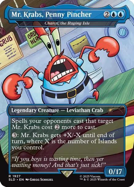 Mr. Krabs, Penny Pincher - Charix, the Raging Isle [Secret Lair Drop Series] | Pegasus Games WI