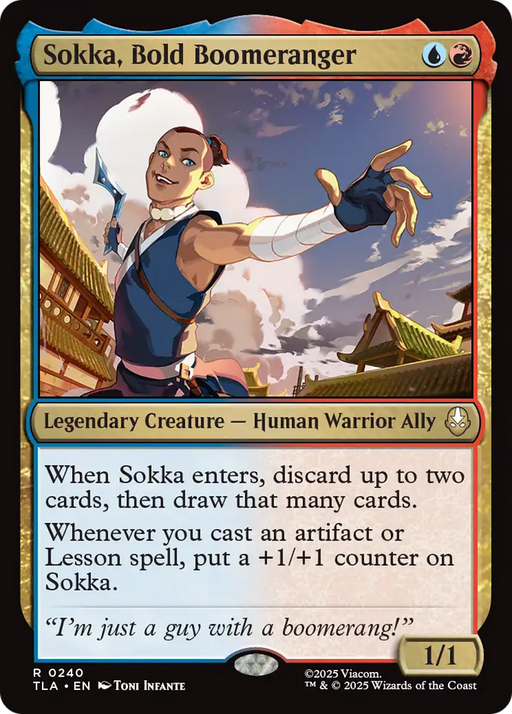 Sokka, Bold Boomeranger [Avatar: The Last Airbender] | Pegasus Games WI