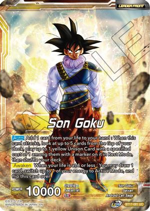 Son Goku // SS Son Goku, Fearless Fighter (BT17-081) [Ultimate Squad] | Pegasus Games WI