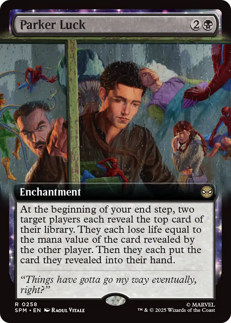 Parker Luck (Extended Art) [Marvel's Spider-Man] | Pegasus Games WI