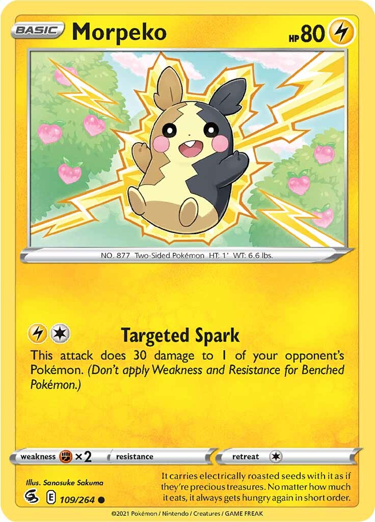 Morpeko (109/264) [Sword & Shield: Fusion Strike] | Pegasus Games WI