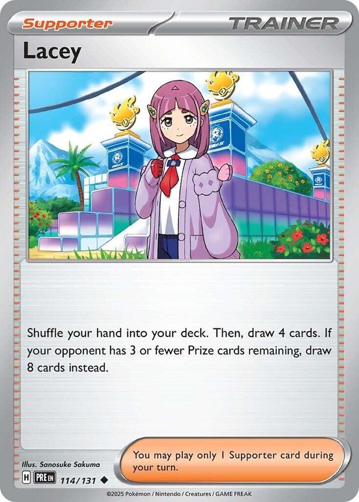 Lacey (114/131) [Scarlet & Violet: Prismatic Evolutions] | Pegasus Games WI