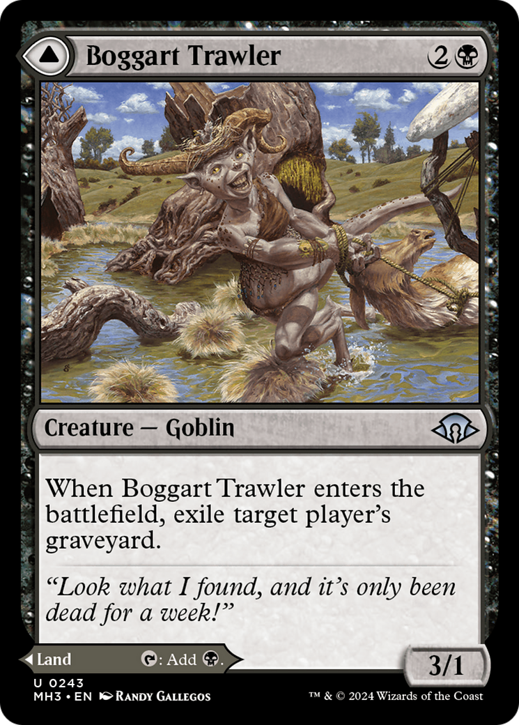 Boggart Trawler // Boggart Bog [Modern Horizons 3] | Pegasus Games WI