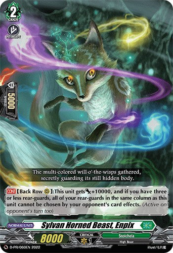 Sylvan Horned Beast, Enpix (D-PR/060EN) [D Promo Cards] | Pegasus Games WI