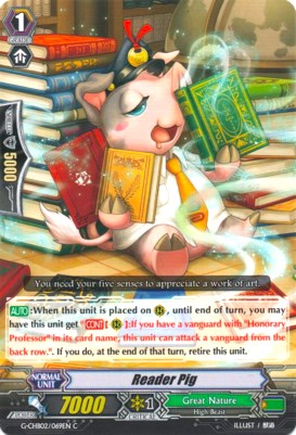 Reader Pig (G-CHB02/069EN) [We ARE!!! Trinity Dragon] | Pegasus Games WI