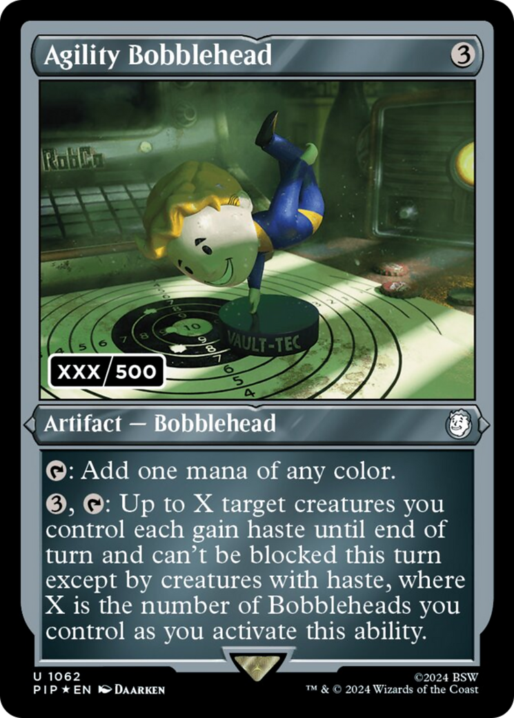 Agility Bobblehead (Serial Numbered) [Fallout] | Pegasus Games WI