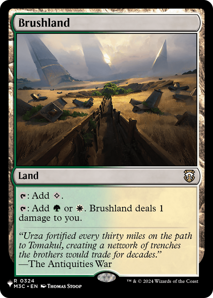 Brushland (M3C) [The List] | Pegasus Games WI