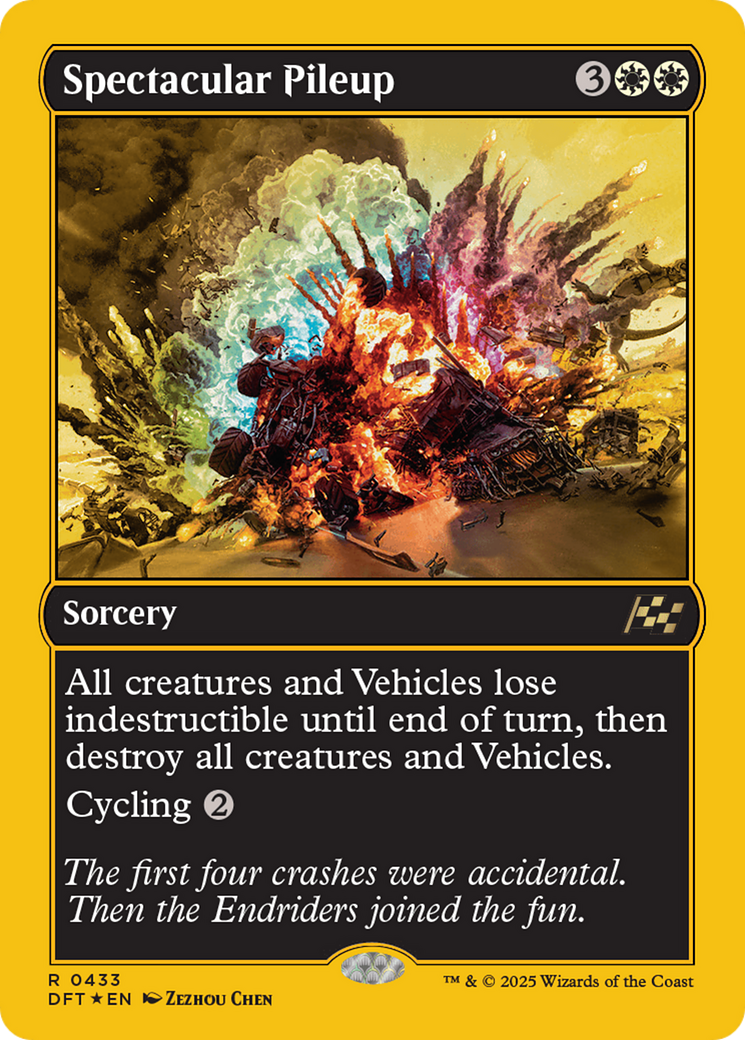 Spectacular Pileup (First-Place Foil) [Aetherdrift] | Pegasus Games WI