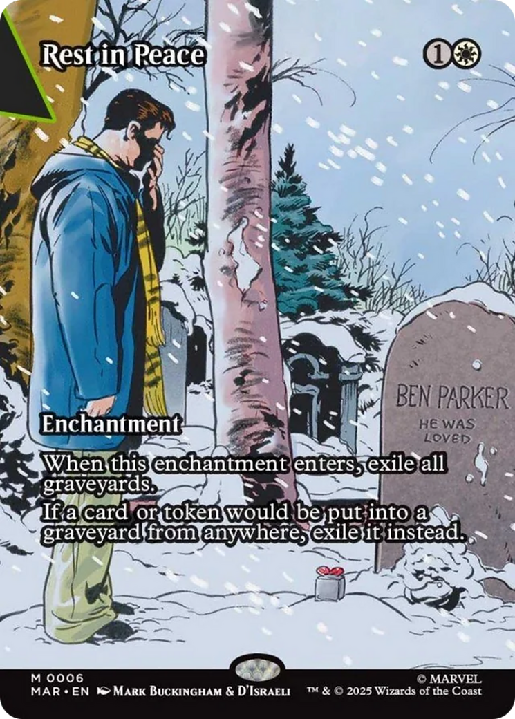 Rest in Peace (Borderless) [Marvel's Spider-Man: Eternal-Legal] | Pegasus Games WI