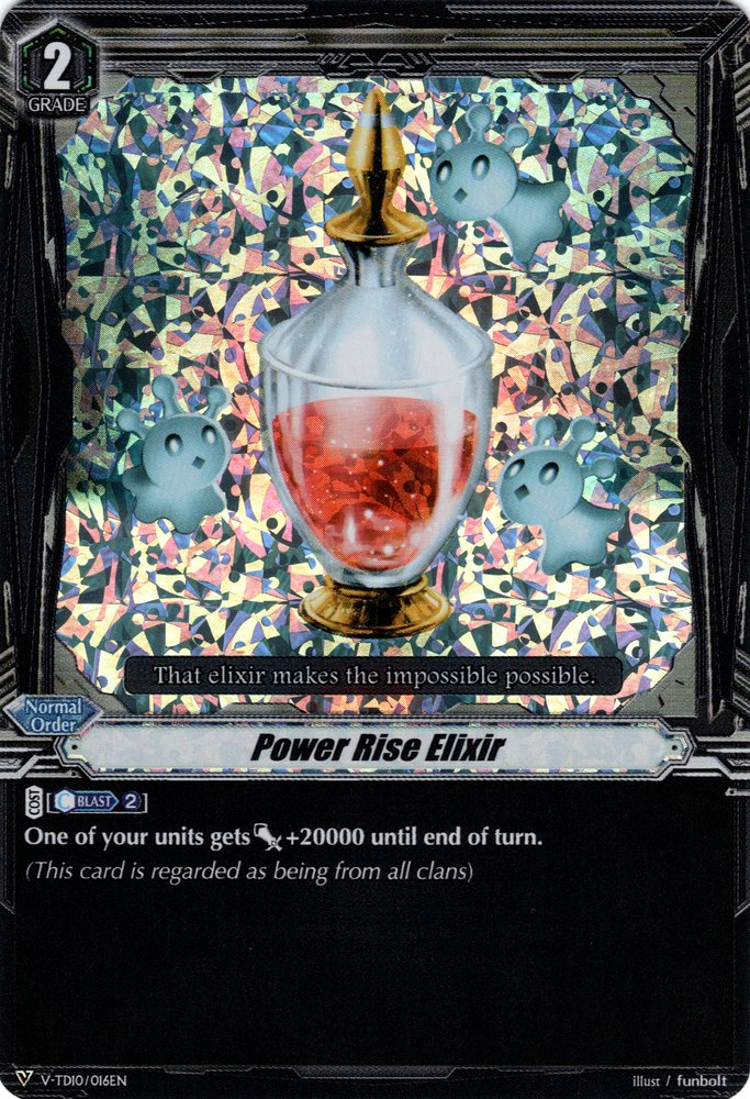 Power Rise Elixir (Parallel Foil) (V-TD10/016EN) [Chronojet] | Pegasus Games WI