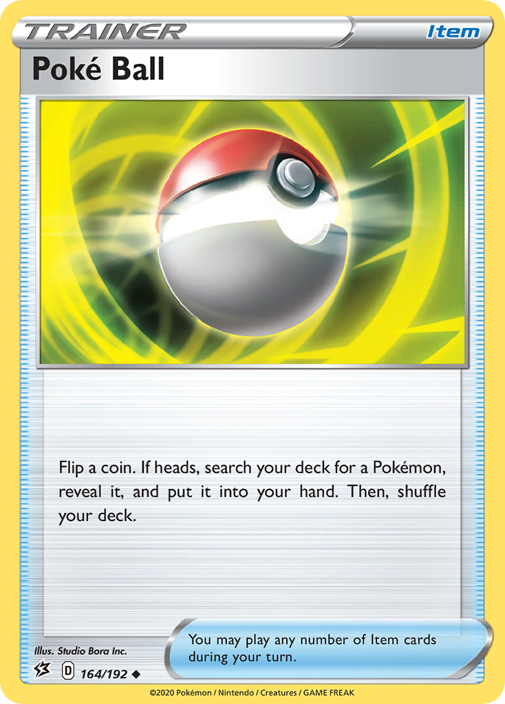 Poke Ball (164/192) [Sword & Shield: Rebel Clash] | Pegasus Games WI