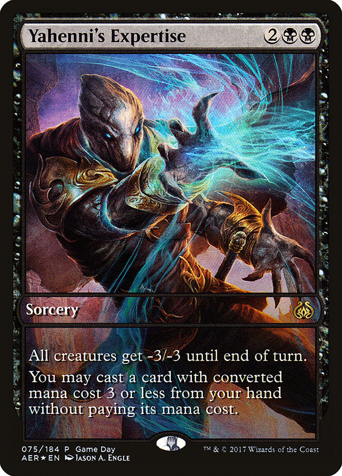 Yahenni's Expertise (Game Day) [Aether Revolt Promos] | Pegasus Games WI