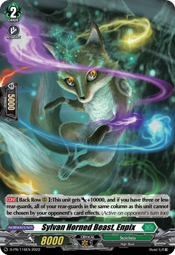 Sylvan Horned Beast, Enpix (D-PR/117EN) [D Promo Cards] | Pegasus Games WI