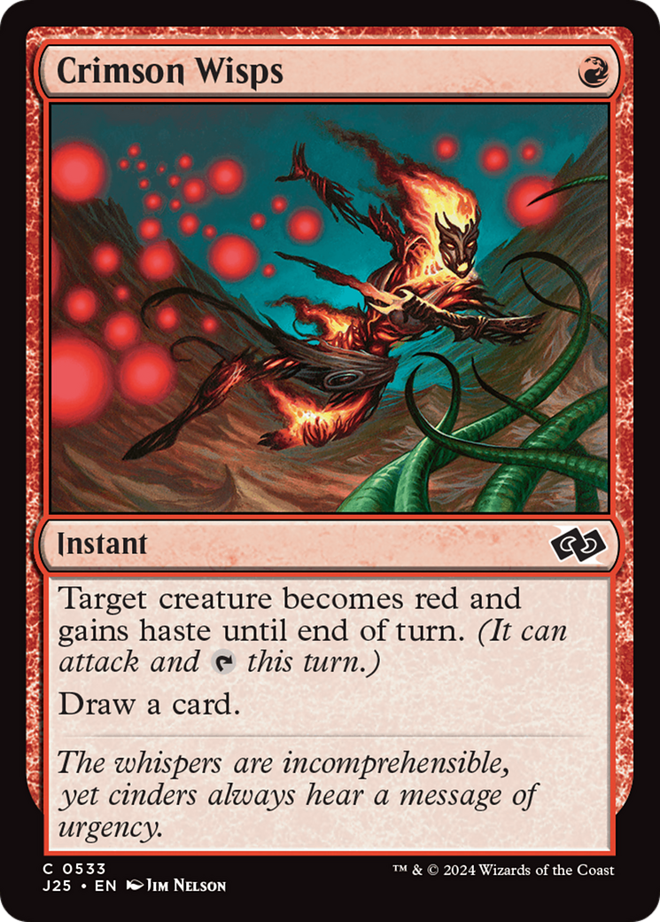 Crimson Wisps [Foundations Jumpstart] | Pegasus Games WI