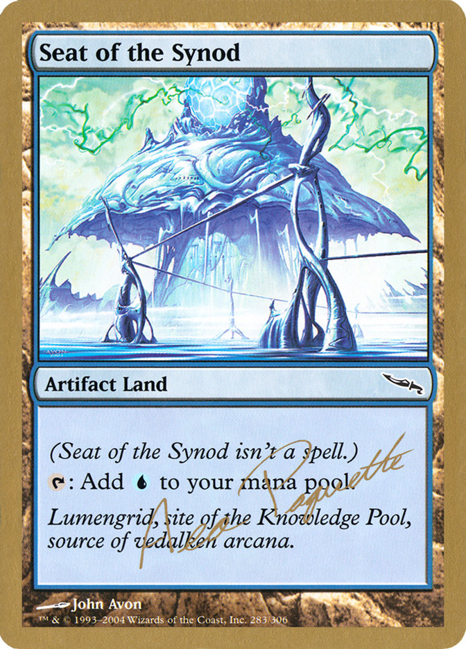 Seat of the Synod (Aeo Paquette) [World Championship Decks 2004] | Pegasus Games WI