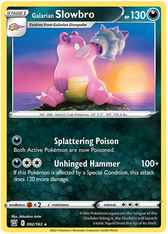 Galarian Slowbro (092/163) [Sword & Shield: Battle Styles] | Pegasus Games WI