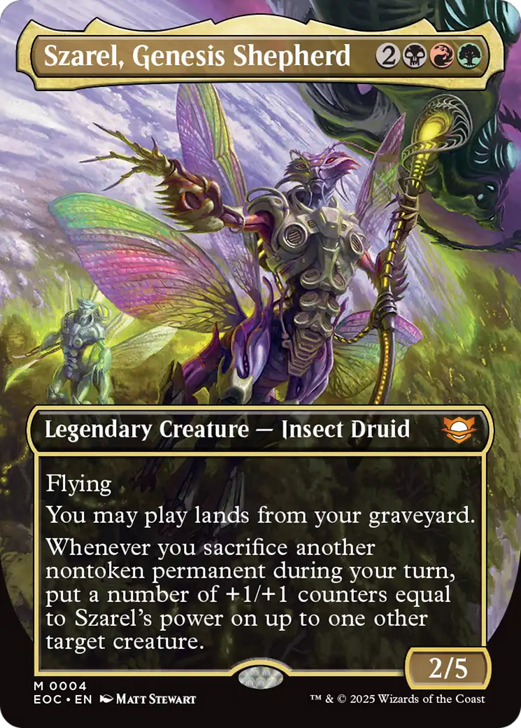Szarel, Genesis Shepherd (Borderless) [Edge of Eternities Commander] | Pegasus Games WI