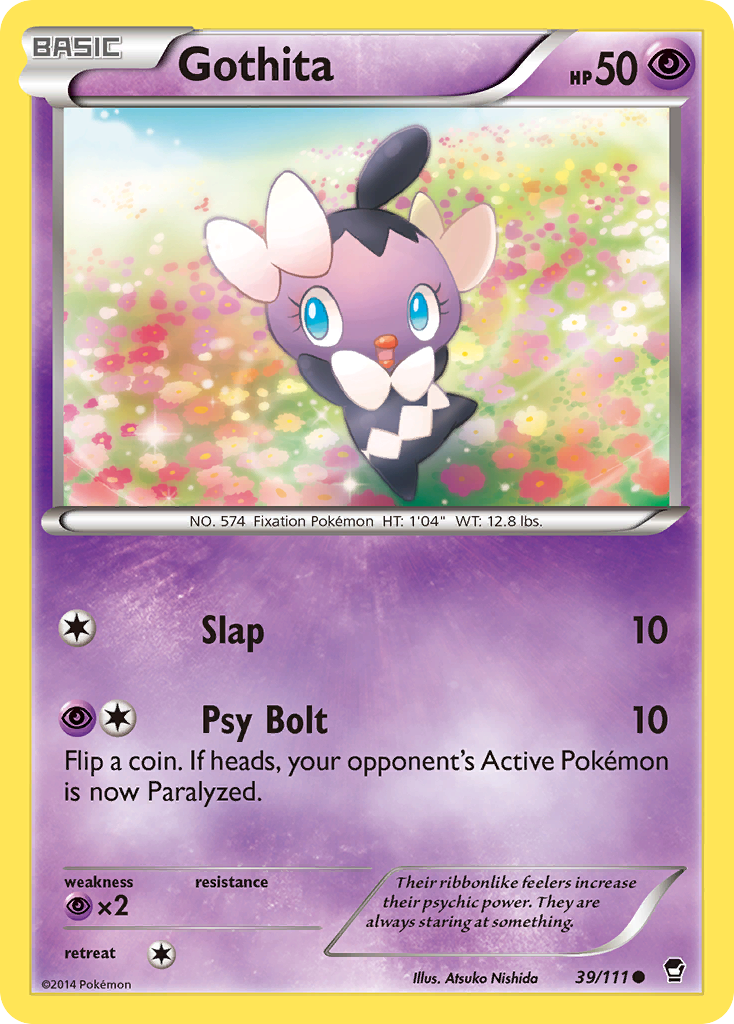 Gothita (39/111) [XY: Furious Fists] | Pegasus Games WI