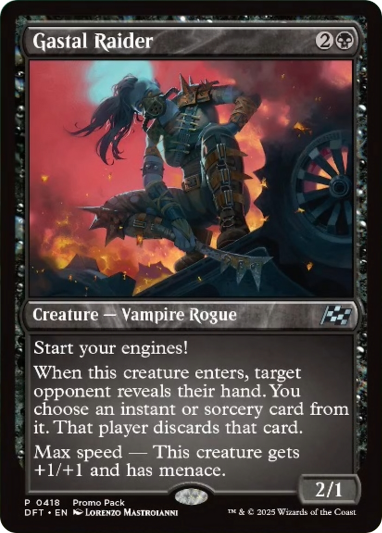 Gastal Raider (Promo Pack) [Aetherdrift Promos] | Pegasus Games WI