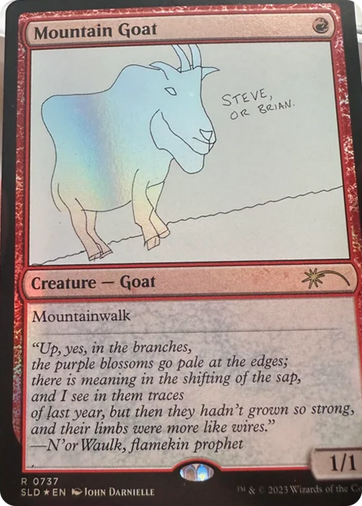 Mountain Goat [Secret Lair Drop Series] | Pegasus Games WI