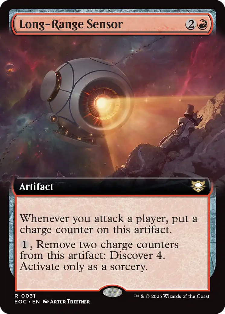 Long-Range Sensor (Extended Art) [Edge of Eternities Commander] | Pegasus Games WI