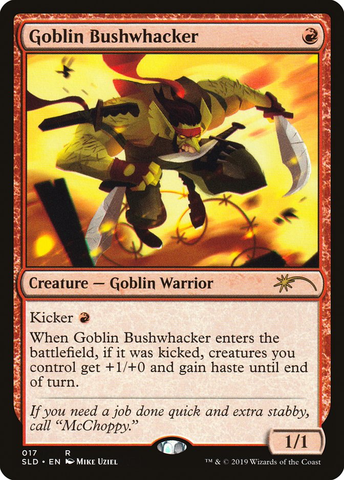 Goblin Bushwhacker [Secret Lair Drop Series] | Pegasus Games WI