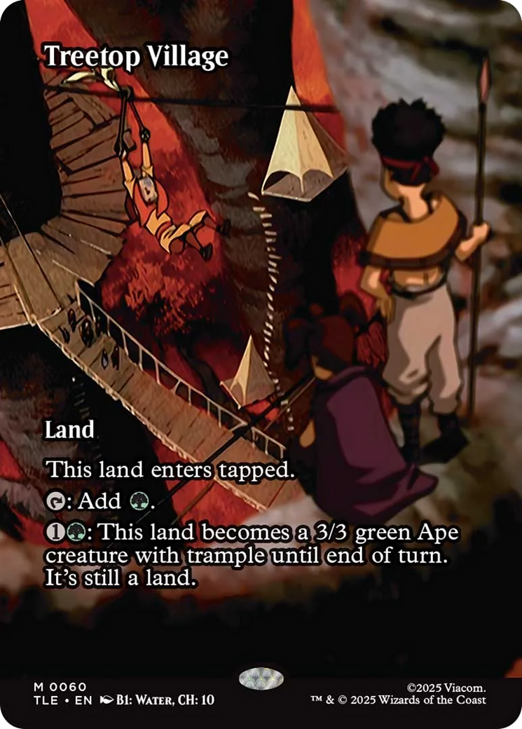 Treetop Village (Borderless) [Avatar: The Last Airbender: Eternal-Legal] | Pegasus Games WI