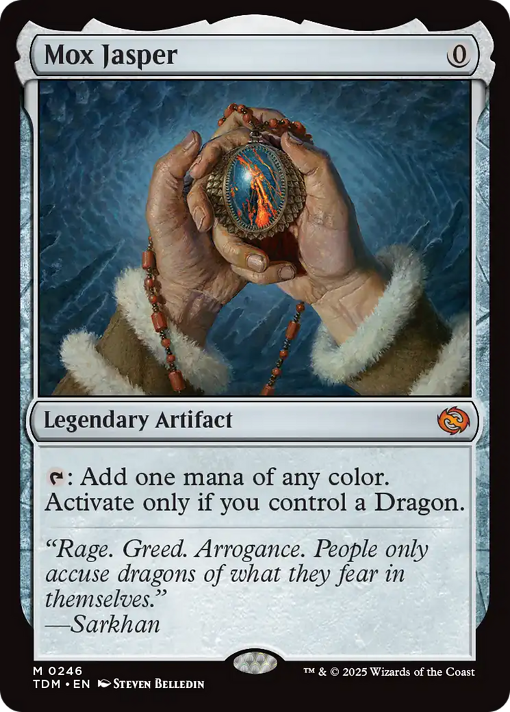 Mox Jasper [Tarkir: Dragonstorm] | Pegasus Games WI