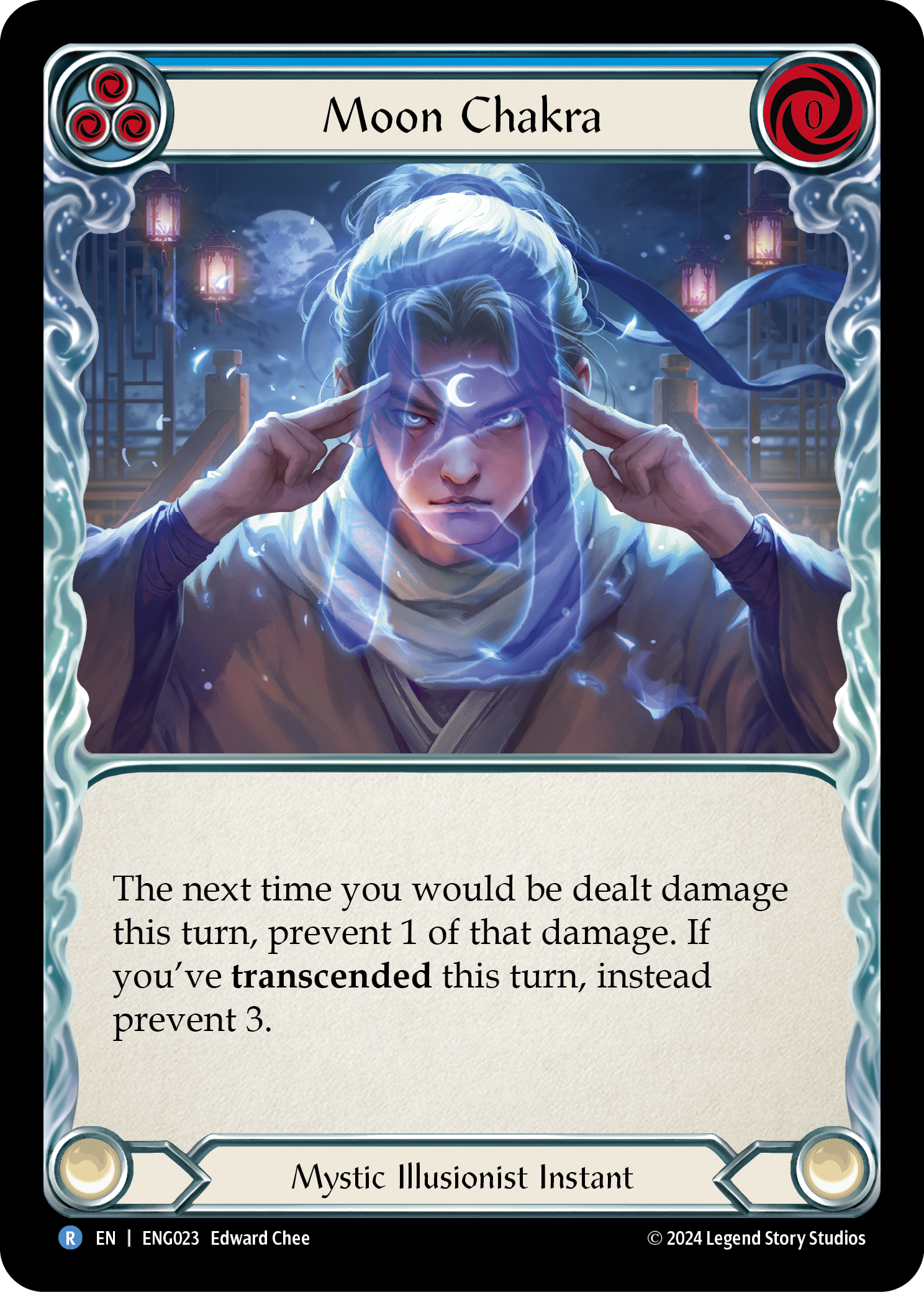 Moon Chakra [ENG023] (Part the Mistveil Enigma Blitz Deck) | Pegasus Games WI