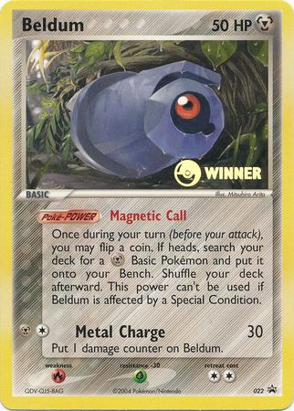 Beldum (022) (Winner Promo) [League & Championship Cards] | Pegasus Games WI