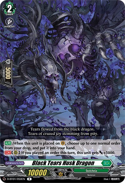 Black Tears Husk Dragon (D-BT01/050EN) [Genesis of the Five Greats] | Pegasus Games WI